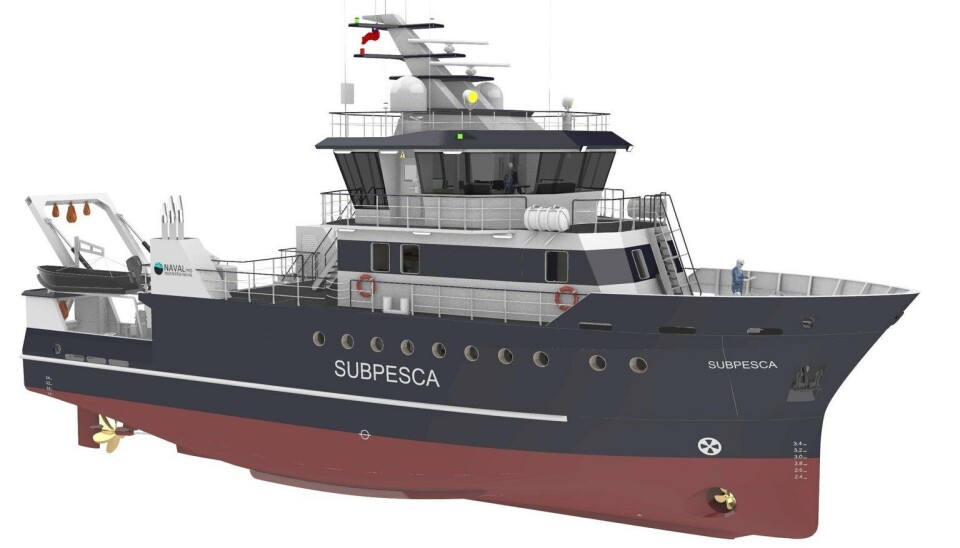 Prototipo de nueva nave solicitada por Subpesca.