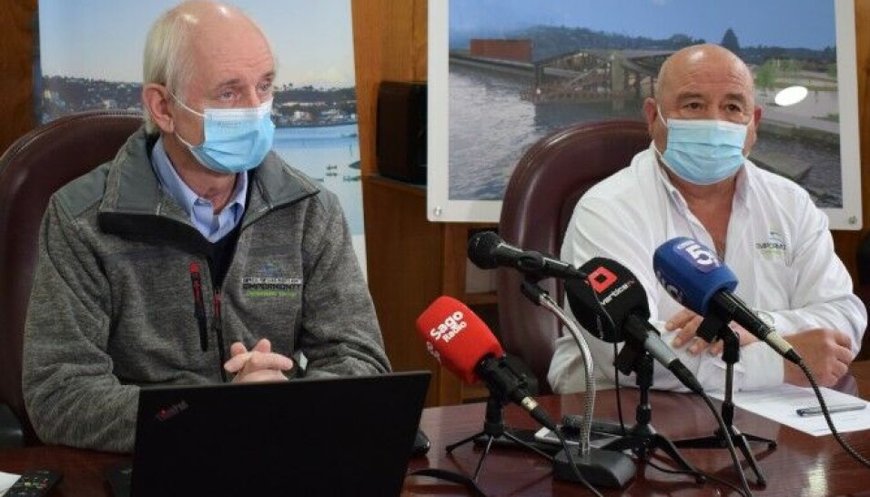 Los ejecutivos de la empresa portuaria anunciaron el pronto inicio de las obras.