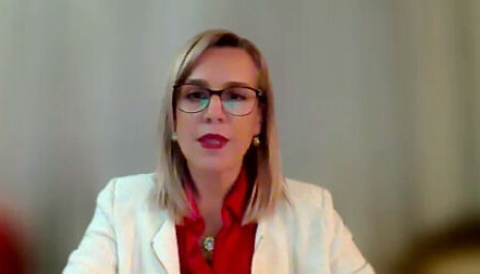Cynthia Perisic es gerente de la Comunidad Logística de Chile (ALOG).