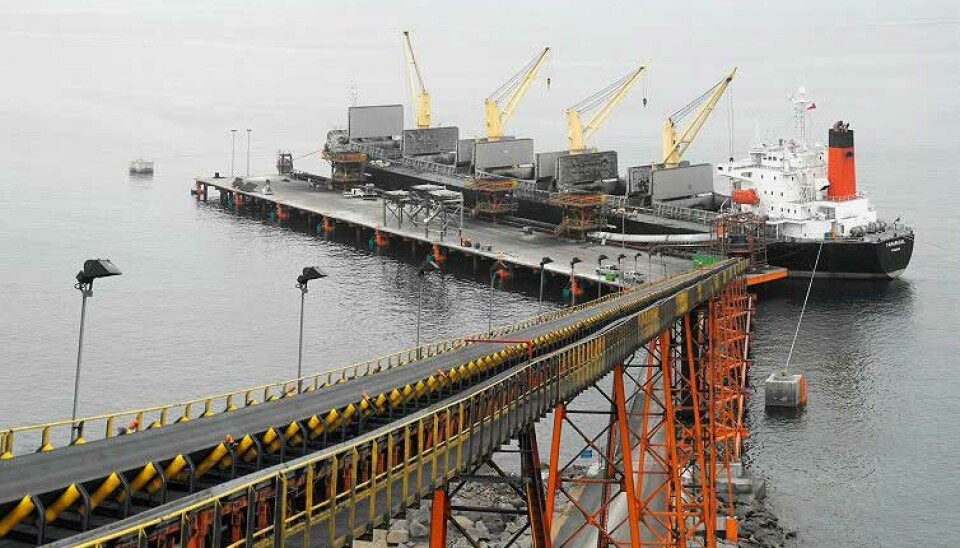Puerto Las Losas, terminal multipropósito en Huasco, es parte del grupo CAP.