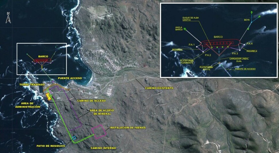 El mapa forma parte del expediente que analizaron los jueces antes de desestimar las pretensiones de la ONG OCEANA.