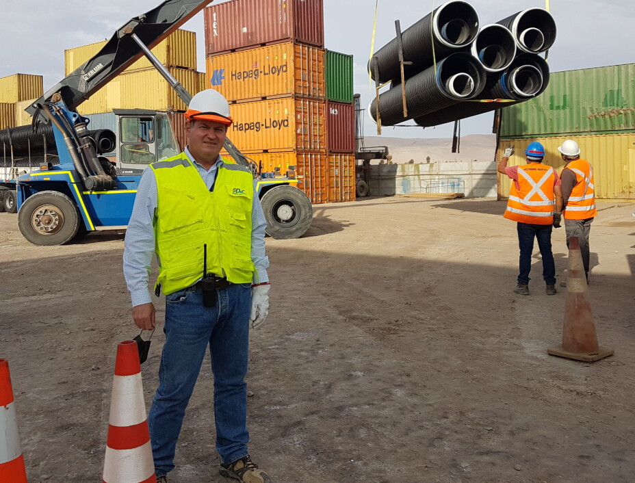 Jorge Cummins, gerente zonal del Terminal Arica, se propone reforzar su oferta de servicios.