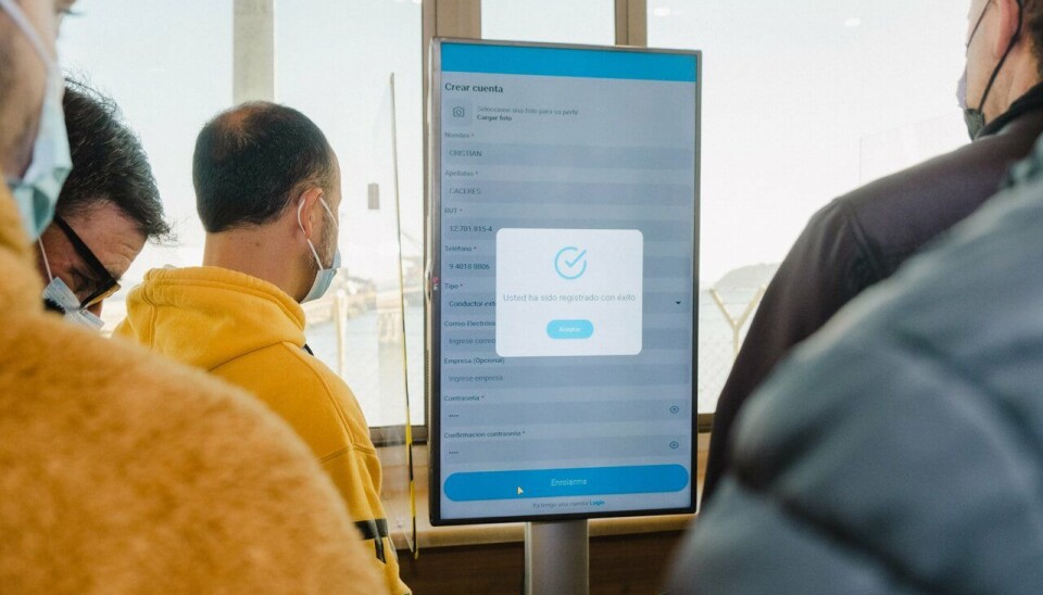 Trabajadores del transporte fueron capacitados en el uso de la nueva herramienta digital.