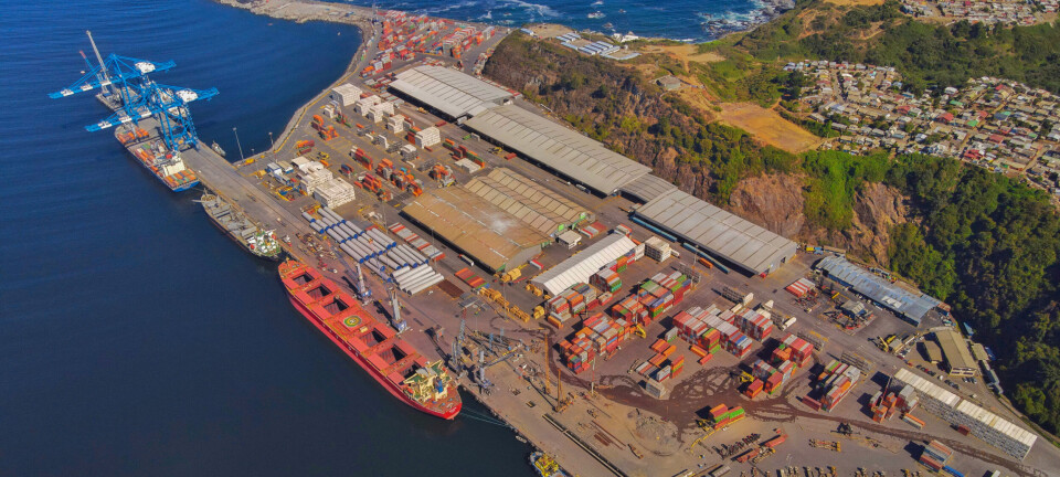 En julio la carga movilizada y manipulada por los puertos del Biobío tuvo baja interanual de 17,7%