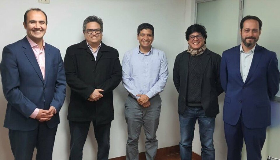 Los participantes en el encuentro entre el puerto estatal chileno y el Ministerio de Comercio Exterior y Turismo de Perú.