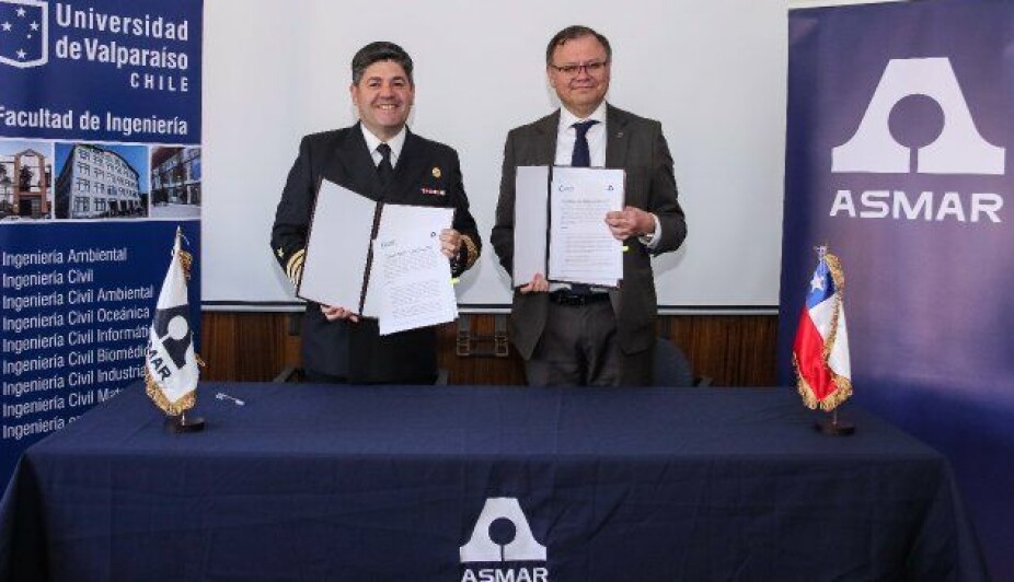 Universidad de Valparaíso y Asmar firmaron convenio para fortalecer ámbitos industrial, marítimo y portuario