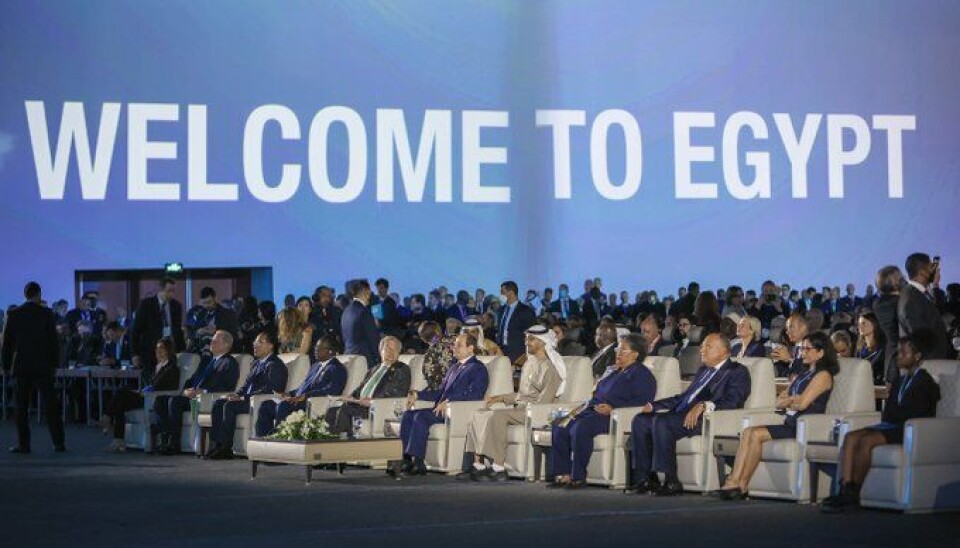 En Egipto la comunidad internacional discute sobre el cambio climático y el transporte marítimo esta incluido en el temario.