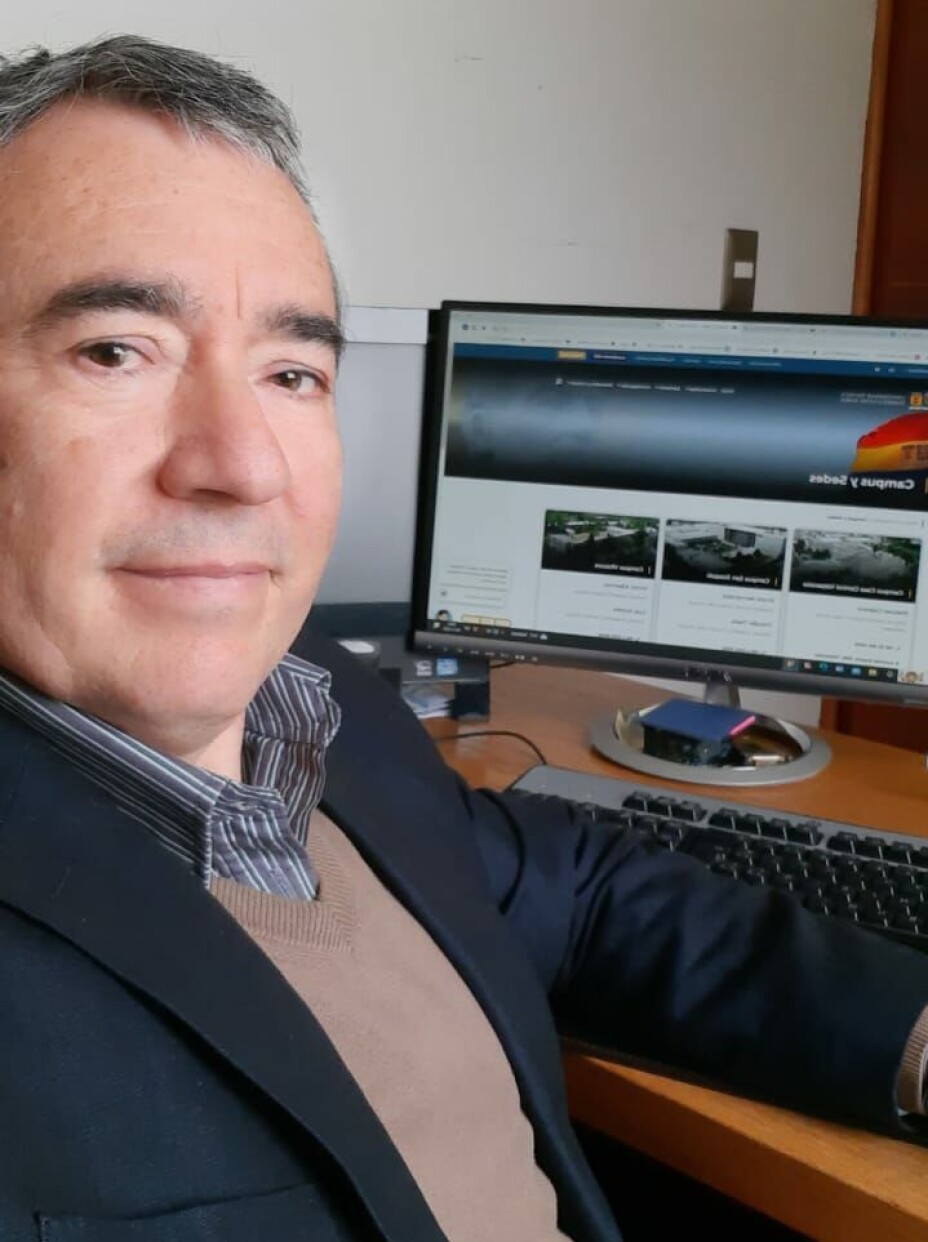 Wladimir Carrasco, coordinador de capacitación y competencias laborales de la USM.