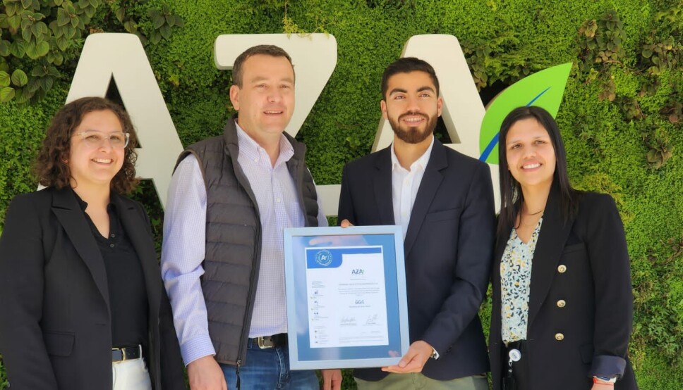 TPS recibió un reconocimiento que certifica el destino verde de las toneladas de acero de la grúa que dieron de baja.