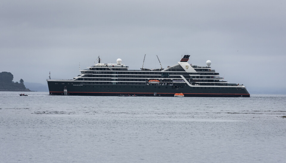 El crucero a su llegada a Puerto Montt este miércoles.