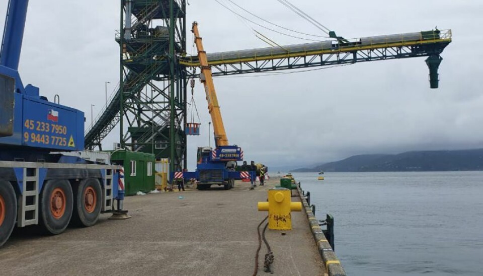 Corral fue el principal puerto de embarque de las exportaciones en la Región de Los Ríos.