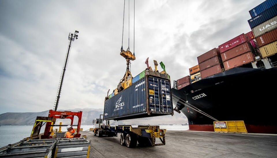 Iquique es el principal puerto de Tarapacá, región que muestra un aumento del movimiento de carga en sus terminales.