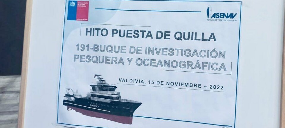 Asenav construye su primer buque de investigación pesquera y oceanográfica