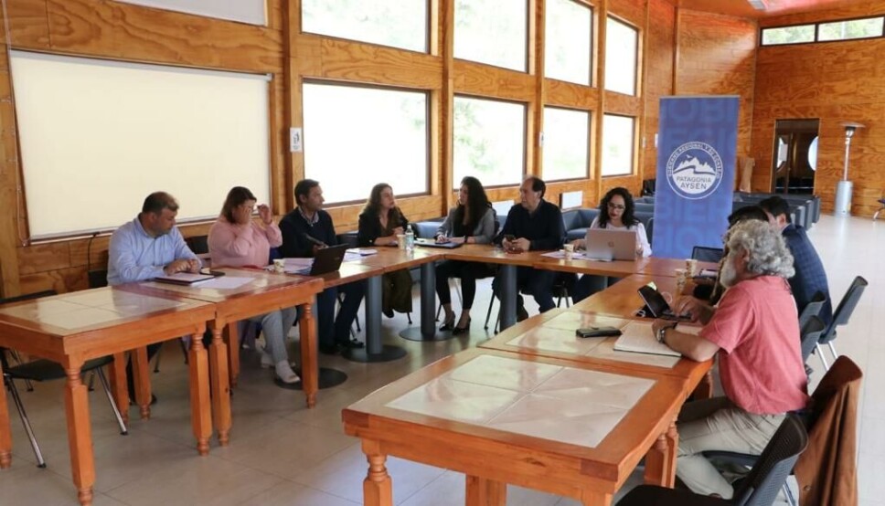 La instancia fue liderada la gobernadora regional de Aysén, Andrea Macías.