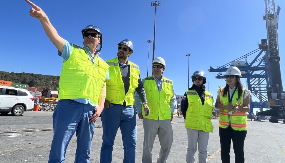 El recorrido por los terminales permitió acercar las posibilidades de que Argentina exporte sus productos por esta región.