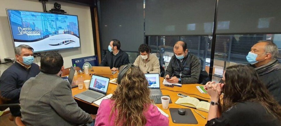 EFE y Puerto Valparaíso buscan concretar plan de desarrollo ferroviario de carga