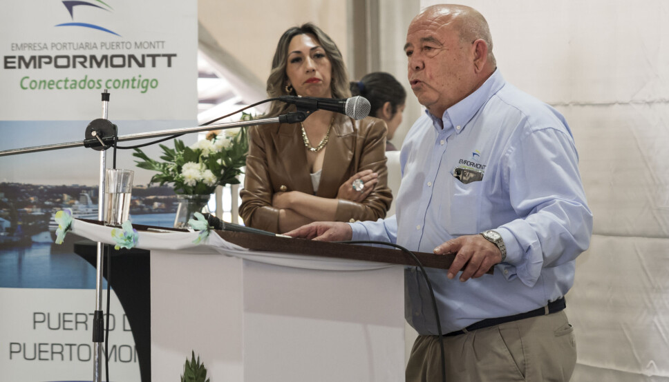 El gerente general de la Empresa Portuaria de Puerto Montt, Edmundo Silva.