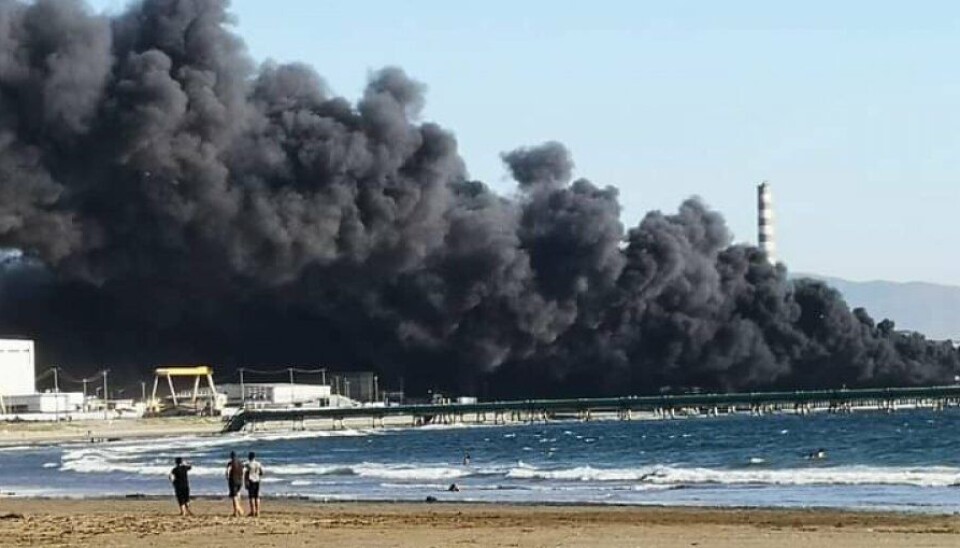 El terminal se mantiene inactivo por disposición de la autoridad marítima.