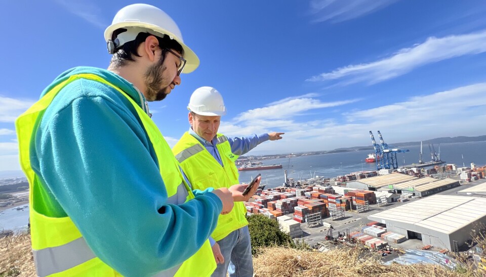 Los responsables del estudio que abre las puertas a la innovación energética en el puerto.