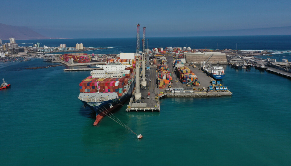 La certificacion obtenida por la concesionaria del puerto de Iquique certifica sus resultados en las categorias de cuantificación y reducción de la los gases contaminantes.