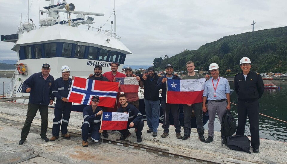 Con el cambio de bandera las naves pasaron a llamarse Ronja Dolstein y Ronja Settler. Ya navegan rumbo a Noruega.