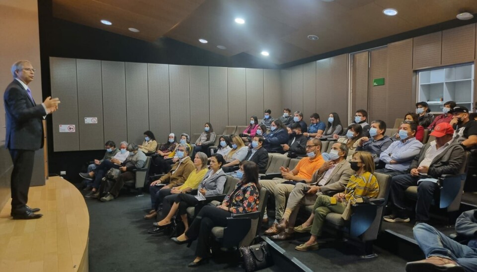 El seminario organizado por Colsa y la Red Fortalece Pyme ayudó a conectar a los emprendedores con la actividad portuaria de San Antonio.