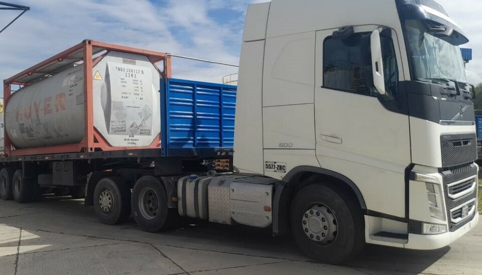 A esta fecha la compañía ya ha moviizado la mitad de los Isotanques de trasladó el año pasado desde el puerto ariqueño hasta el país vecino.