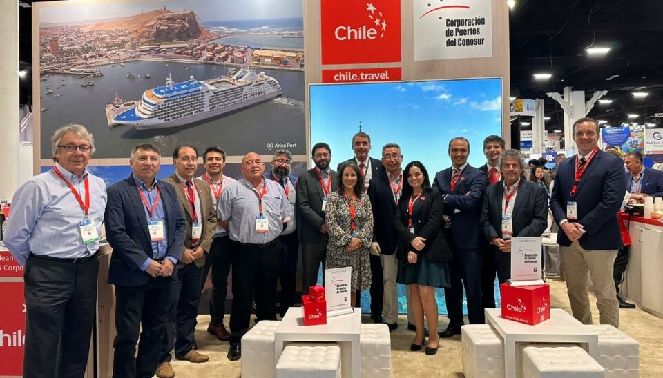 Representantes de puertos chilenos promocionaron sus servicios y los destinos turísticos en la principal feria de cruceros.
