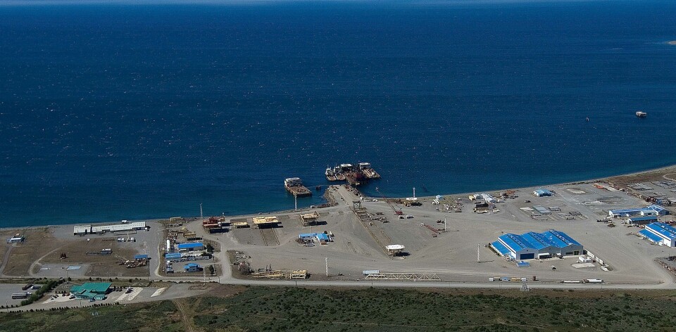El terminal Laredo, al norte de Punta Arenas, se transformaría en un puerto habilitado para la descarga de equipos necesarios para levantar las plantas de hidrógeno verde en la zona.