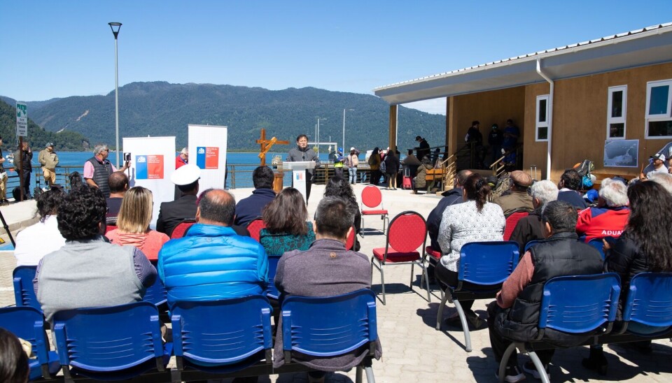 En marzo inauguraron el terminal de pasajero en Puerto Cisnes, parte de las mejoras para los usuarios de los servicios de conectividad regional.