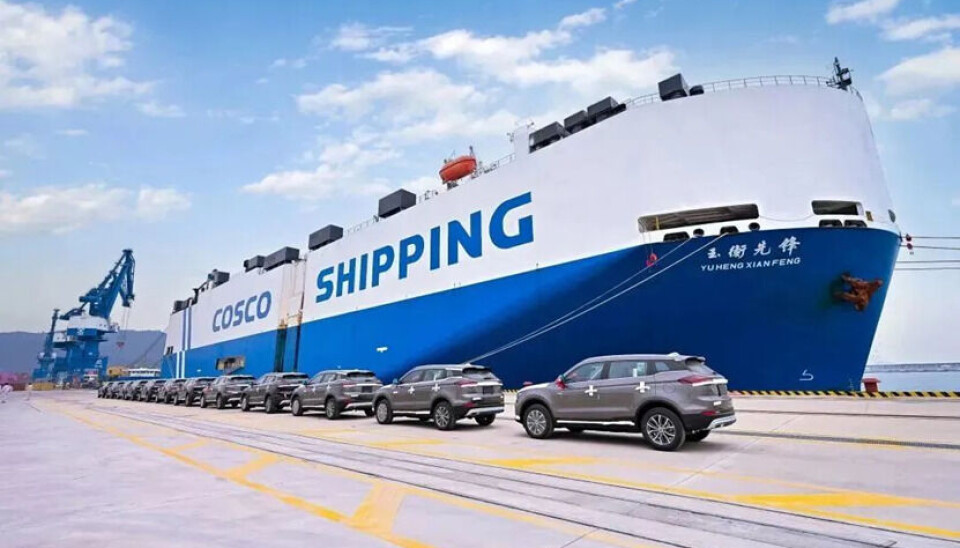 La compañía naviera china y su contraparte francesa trabajaran en el desarrollo del combustible naviero alternativo y menos contaminante.