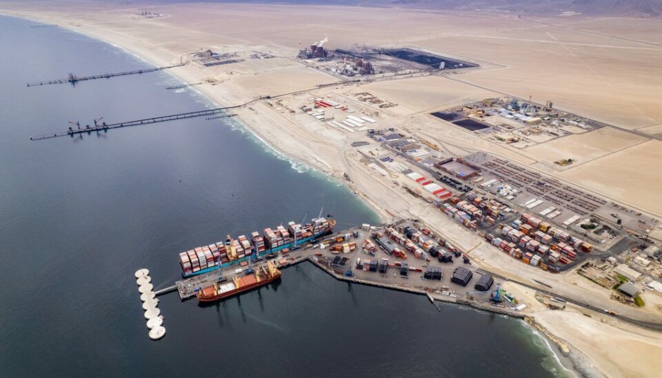 Complejo Portuario Mejillones es una empresa filial de Codelco creada para consolidar un polo logístico y portuario en la bahía de Mejillones.