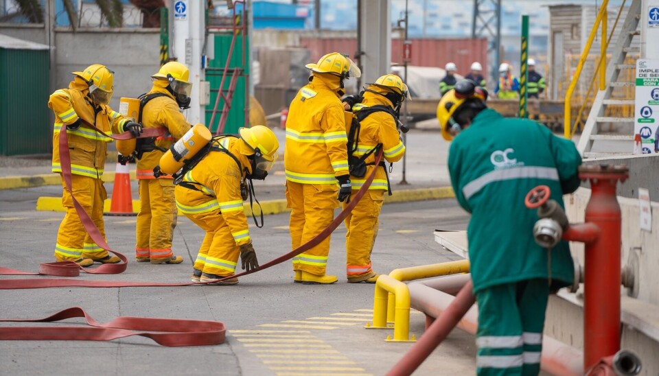 El ejercicio pone en práctica los protocolos de seguridad del complejo portuario y permite identificar oportunidades de mejora frente a emergencias reales.