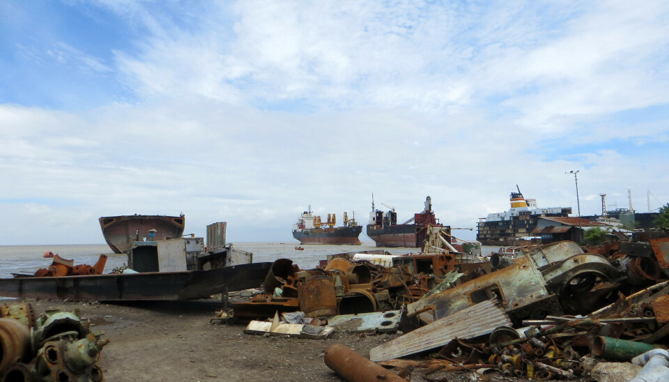 Las proyecciones de reciclaje de barcos duplica las cifras de la última década, según un reporte.