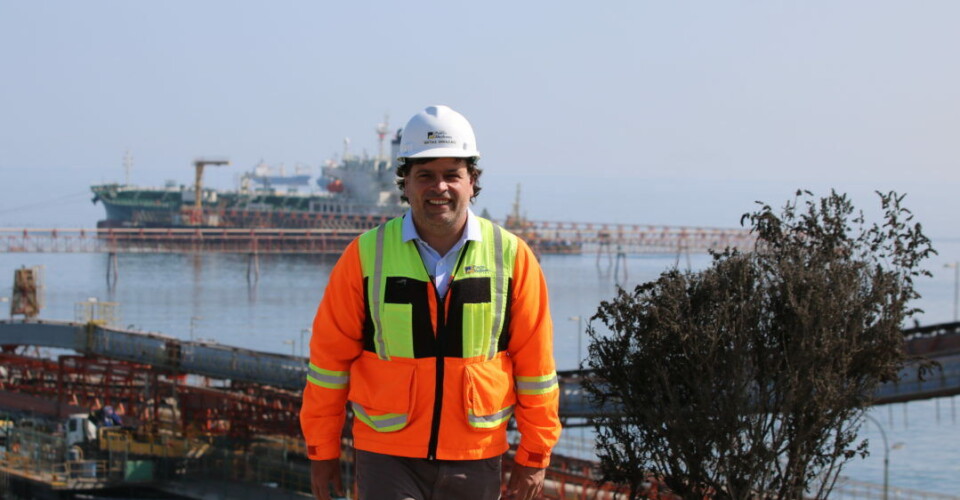 El gerente general de Puerto Mejillones, Matías Errázuriz, dijo que esperan volver al cien por ciento de la capacidad operativa del terminal lo antes posible.