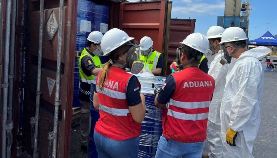 Aduanas hizo este año en Arica una de las mayores incautaciones de sustancias químicas precursoras de drogas, en un operativo que fue destacado a nivel internacional.