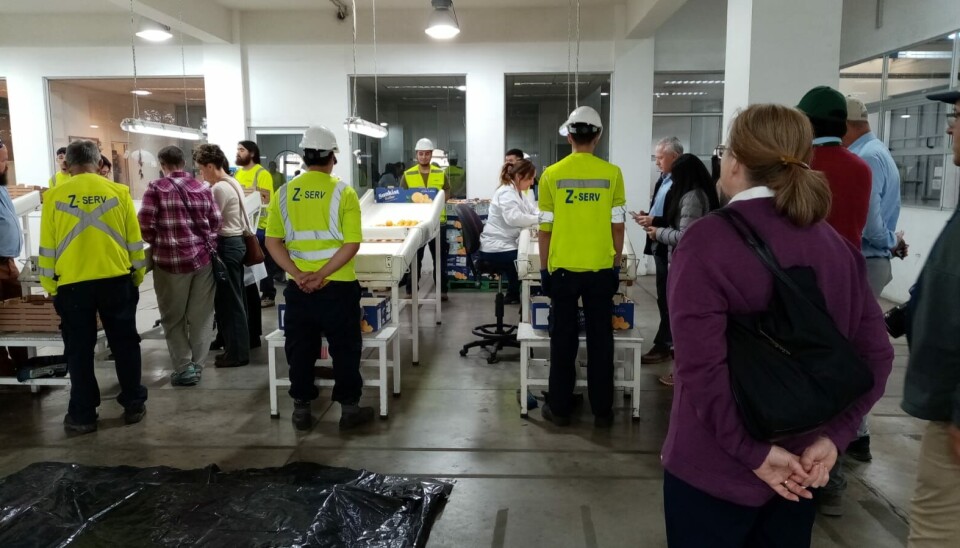 La delegación de Estados Unidos estuvo integrada por 14 funcionarios del Servicio de Inspección Sanitaria de Animales y Plantas.