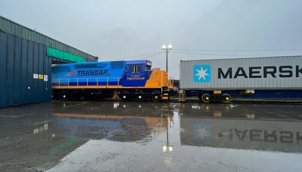 En el terminal logístico los trenes ingresan la carga a zonas techadas y diseñadas para el proceso posterior de embarque.
