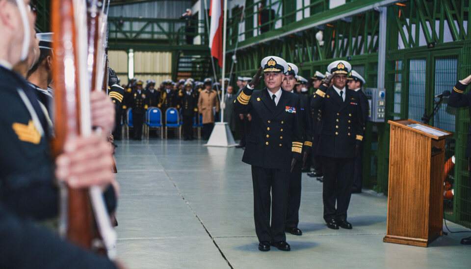 Ceremonia de Aniversario de Fuerza de Submarinos de la Armada.