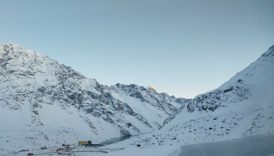 El complejo está ubicado a más de tres mil metros de altura sobre el nivel del mar.
