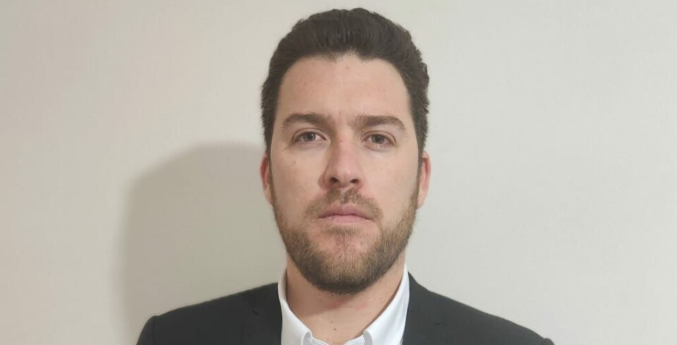Nicolás Valdés lleva casi siete años ligado a Agunsa en las regiones del norte del país.
