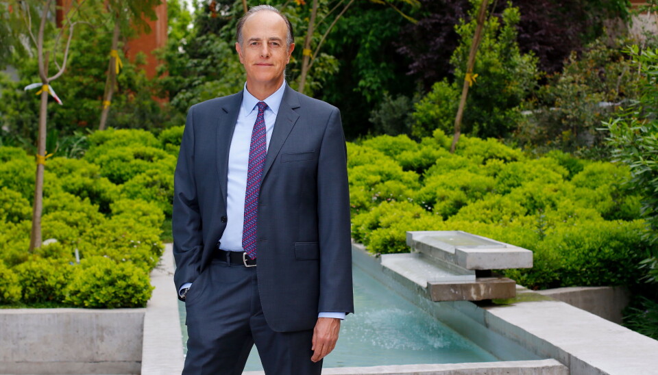El presidente de la Cámara Marítima y Portuaria de Chile, Daniel Fernández.