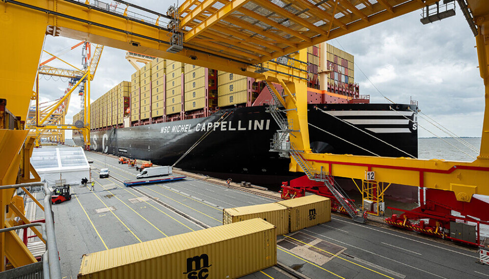 La bendición del barco estuvo a cargo del Dr. Bernhard Stecker, quien dirige la Asociación de la Comunidad Católica de Bremen desde 2019, y la madrina fue Cindy-Jo Cappellini.