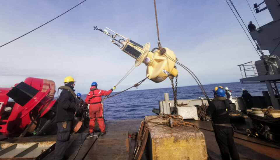 El instrumento se había retirado para mantenimiento y ya está nuevamente en condiciones operativas en el mar: