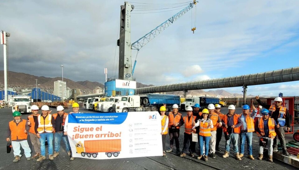 Los conductores del transporte terrestre destacaron la actividad que organizó la empresa portuaria y el énfasis en la seguridad de su iniciativa.
