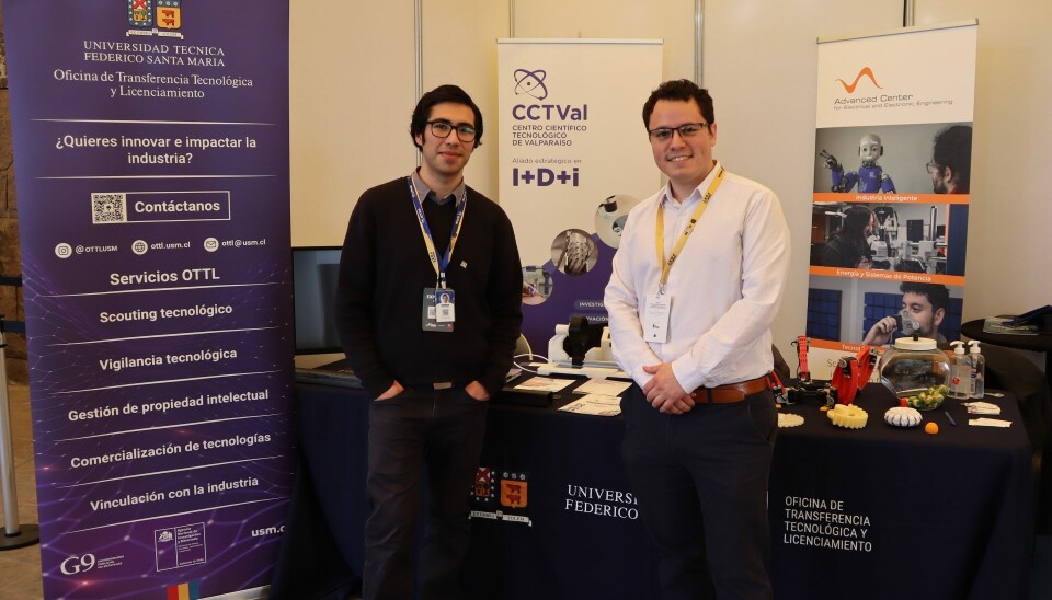 El stand de la universidad en el Congreso Trans-Port permitió difundir sus iniciativas que podrían tener aplicaciones en la industria.
