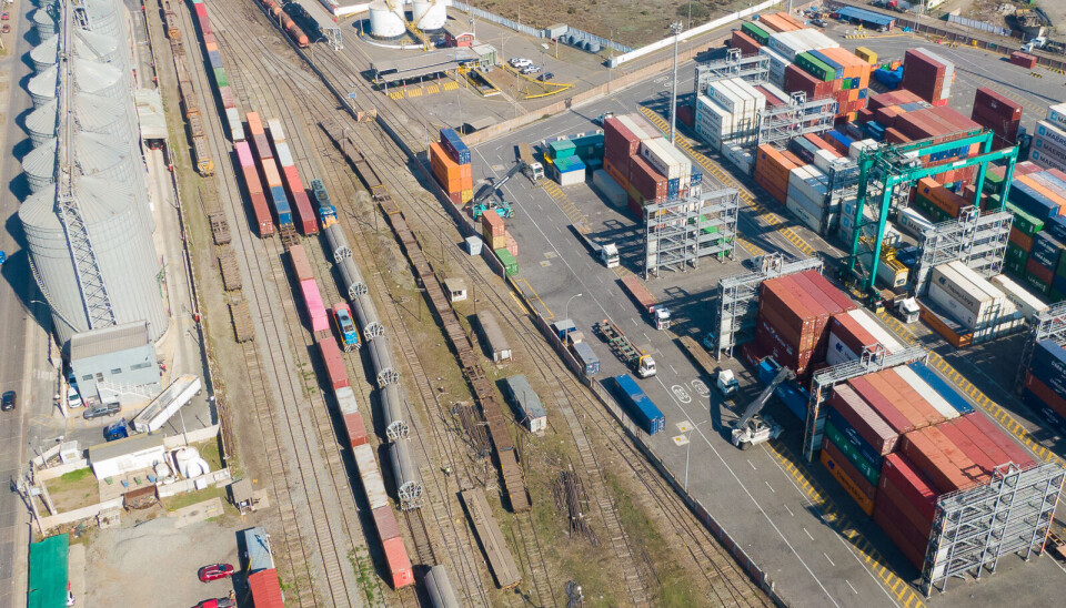 Este es el espacio que se va a intervenir para aumentar de manera significativa la capacidad de transferencia de carga desde y hacia el tren en San Antonio.