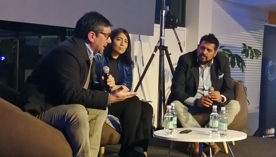 Los expositores durante el encuentro en el Campus Recreo UVM.
