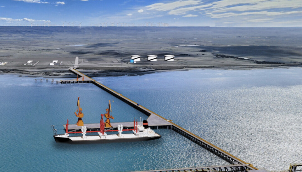 De avanzar exitosamente los estudios, la construcción del terminal podría empezar alrededor de 2027 para iniciar la exportación de amoniaco a principios de 2029.