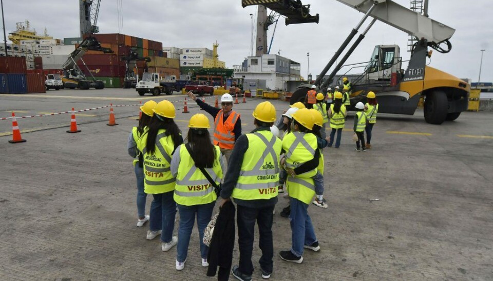 Las jornada incluyó recorridos para conocer las operaciones portuarias y las experiencias de antiguos trabajadores.